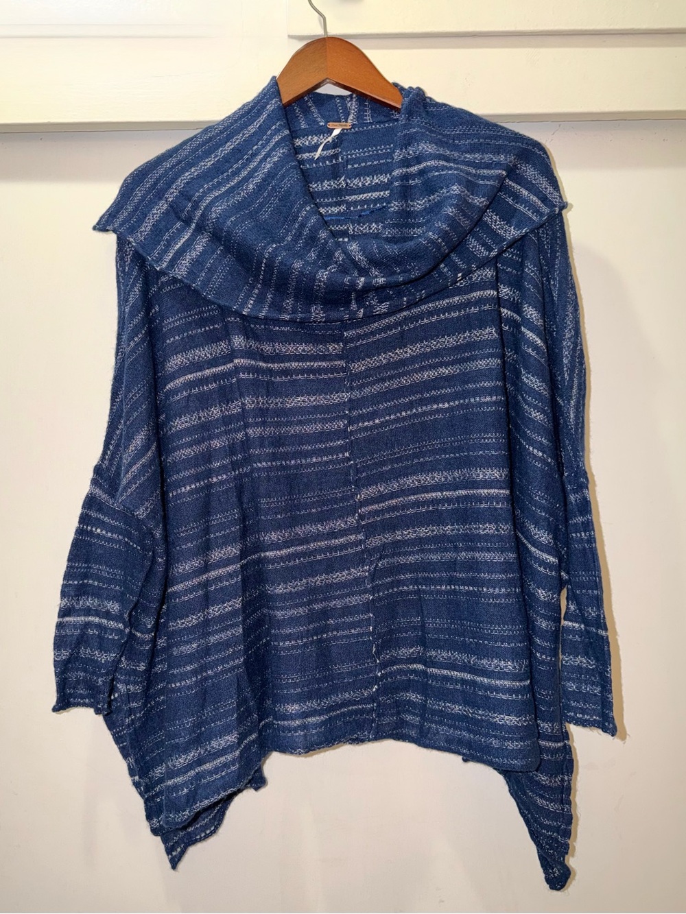 Free People Sunny Days Slouchy Cowl Pullover Sweater XS